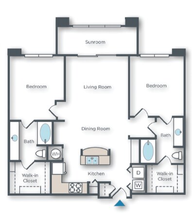 Ivy B 3102 3102 floor plan